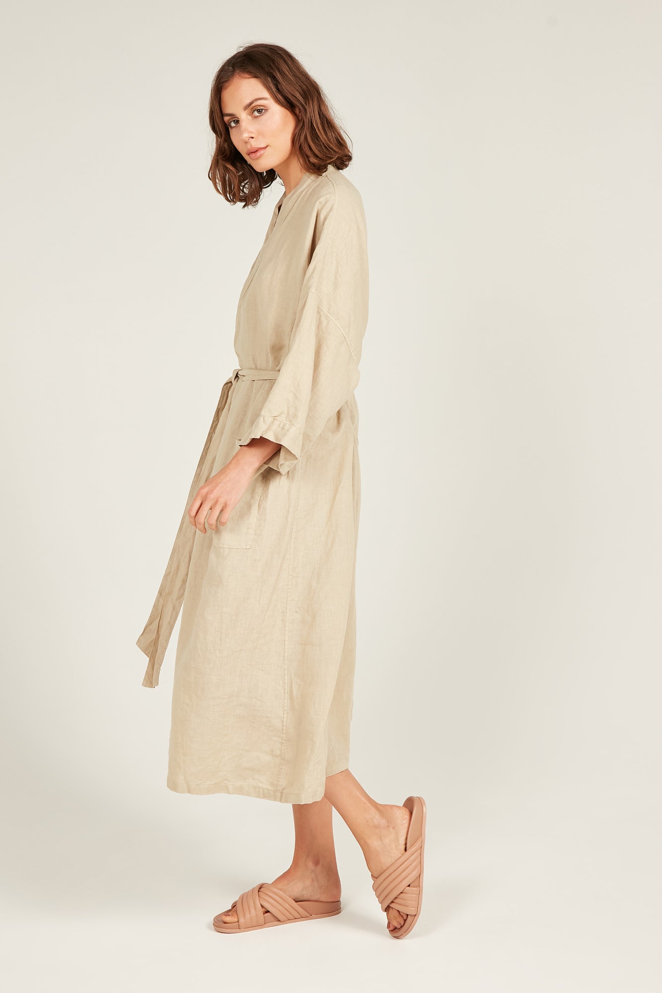 THE OCEAN ROBE - CAMEL - FINAL SALE - Primness