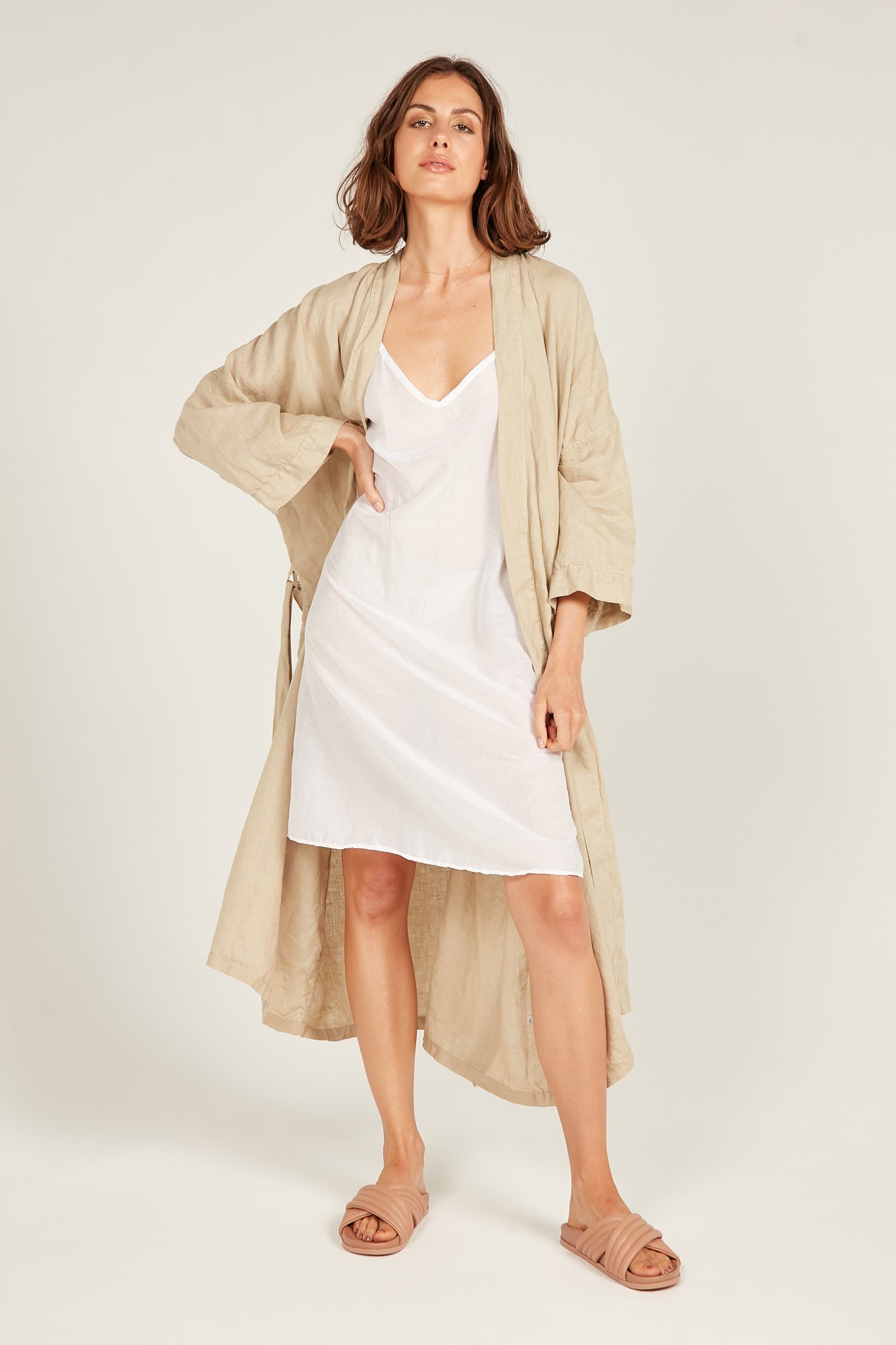 THE OCEAN ROBE - CAMEL - FINAL SALE - Primness