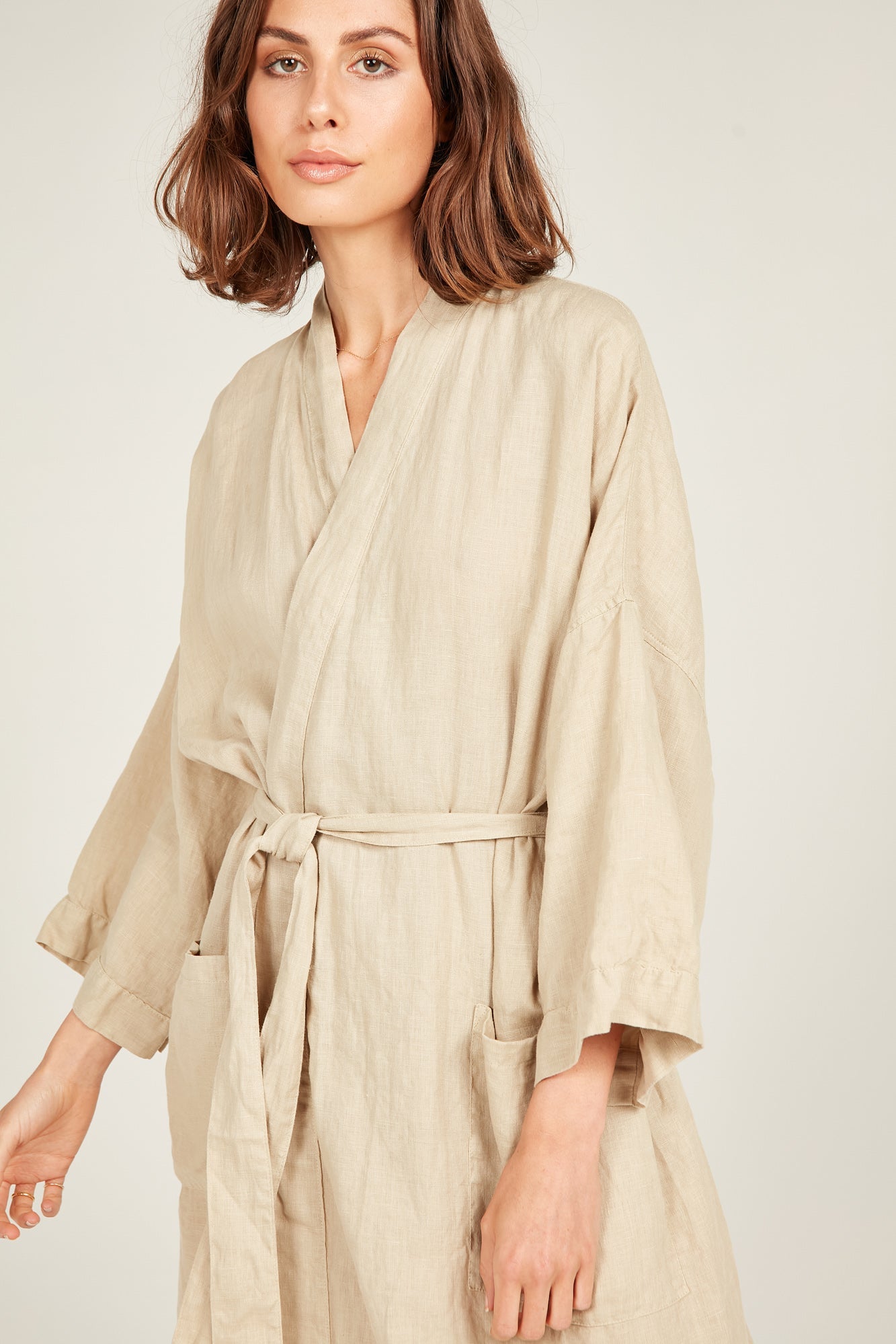 THE OCEAN ROBE - CAMEL - FINAL SALE - Primness