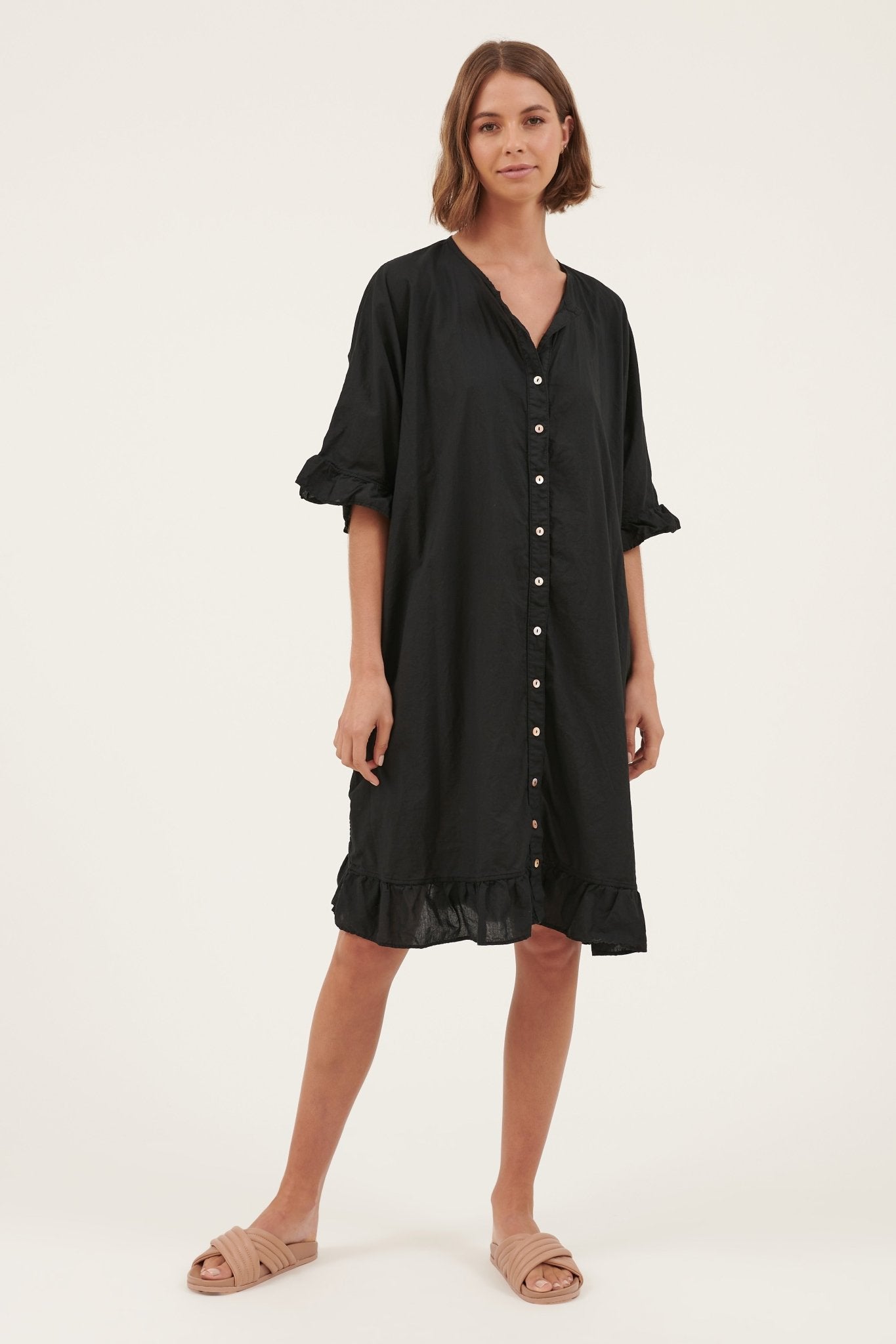 WICA DRESS - NOIR - Primness