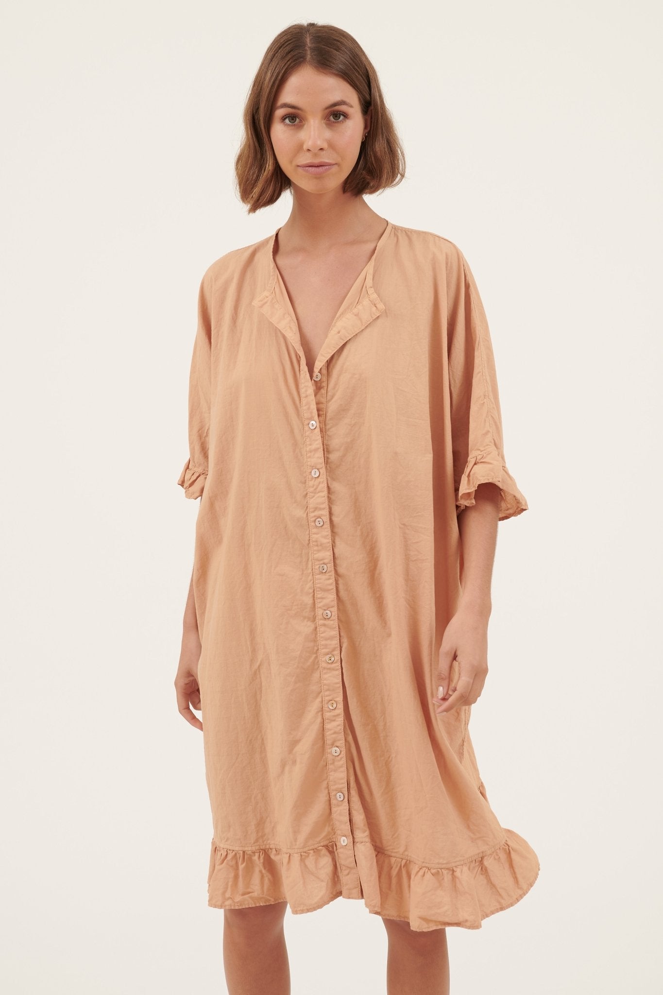 WICA DRESS - TAN - Primness