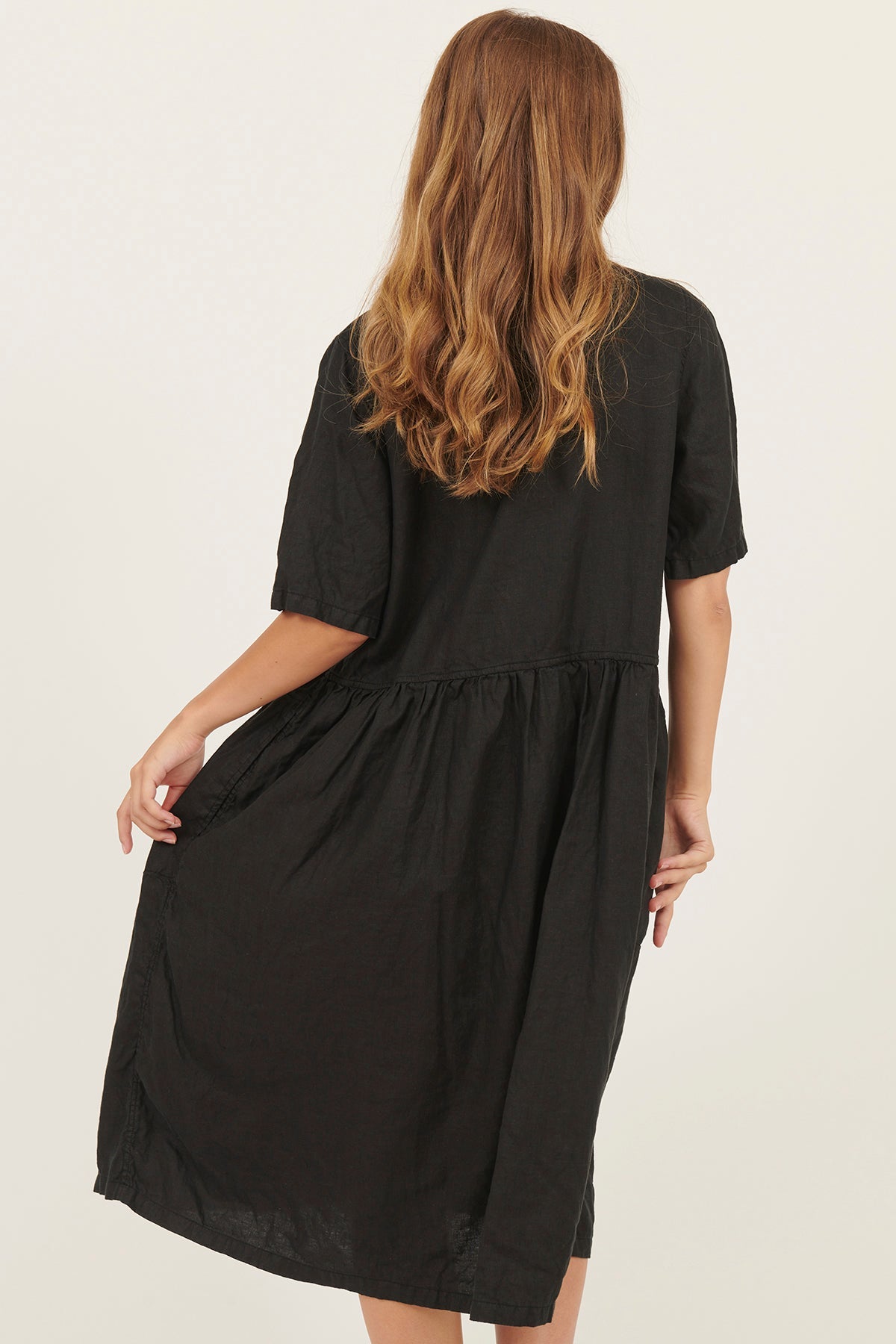 ZAZI DRESS - NOIR - Primness