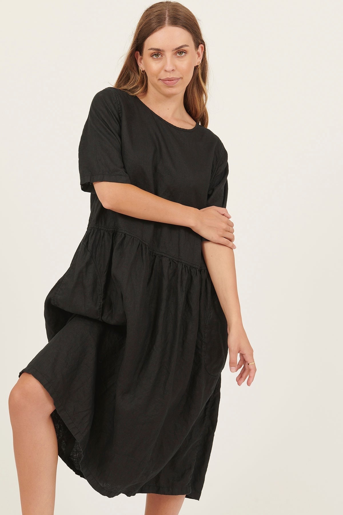 ZAZI DRESS - NOIR - Primness